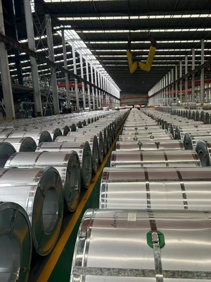 DX51D DX52D DX53D Hot Dipped Galvanized Steel Coils 0.15mm-1.5mm
