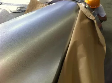 600-1500mm SGCC Galvanized Steel Sheet In Coil For Outside Walls High Preciseness