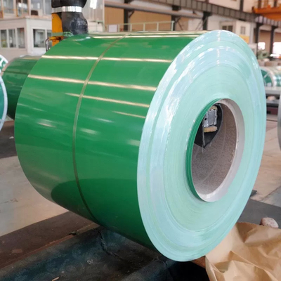 Green Color PPGL And PPGI Steel Coil DC01 DC03 DC04 Q195 Q235